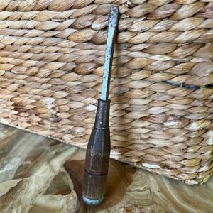Vintage Wood Handled Screwdriver
